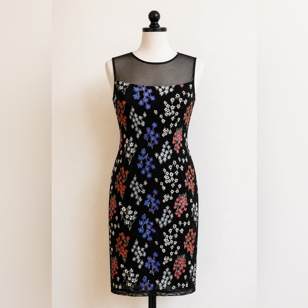 Calvin Klein Floral Midi Dress